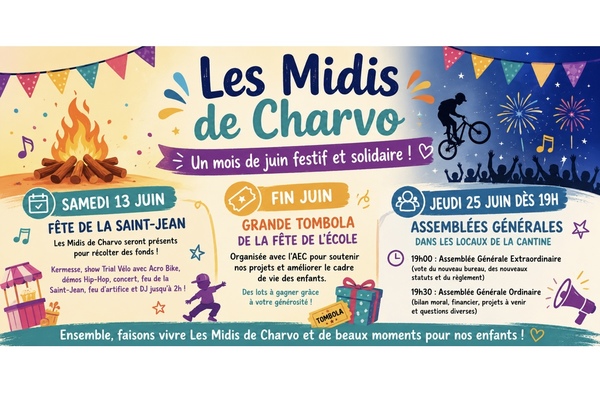 Un mois de juin festif & solidaire 